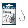 Крючки Fudo Chinu W/Ring Black 2 (12 шт.) (FHBN11012)