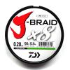 Шнур Daiwa J-Braid X8 150m Dark Green 26.3kg 0.28mm #4.0