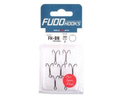 Гачки Fudo Double Black 4 (6 шт.) (FHBN23014)