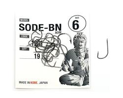 Гачки Fudo Sode Black 6 (19 шт.) (FHBN12016)