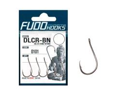 Гачки Fudo Delta Chinu W/Ring Black 8 (9 шт.) (FHBN01018)