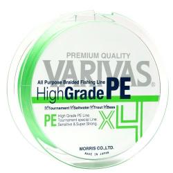Шнур Varivas High Grade PE X4 Flash Green 150m #1