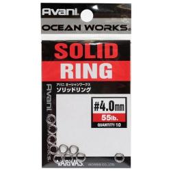 Кільця завідні VARIVAS 17OW Solid Ring, 4,0mm 55LB (РБ-713912)