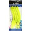 Морской монтаж Fladen Rubber Mac 5pcs size 6/0 Yellow (17-819-60)