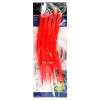 Морской монтаж Fladen Rubber Mac 5pcs size 9/0 Red (817-90)