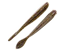 Плавающий силикон ZMAN Trick Shotz 3.5" 6pc #Green Pumpkin Goby (TS35-316PK6)