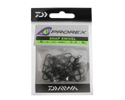 Вертлюжок з застібкою Daiwa Prorex Snap Swivel XL 32kg 10pcs (15408-104)