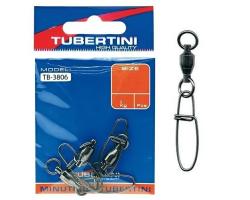 Застежки Tubertini TB-3806 77lb 4pc №3 (5542503)