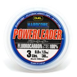 Флюрокарбон Duel Hardcore Power Leader 30m 0.148mm 1.5kg (H3439)