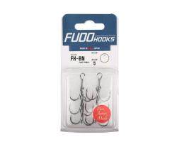 Гачки Fudo Treble Black 2 (6 шт.) (FHBN22012)