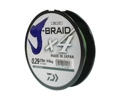 Шнур Daiwa J-Braid X4E 0,29mm 270m Dark Green (12741-129)