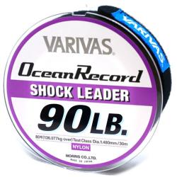 Моношоклідер Varivas Ocean Record Shock Leader 50m 167.8kg 1.66mm (РБ-744497)