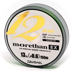 Шнур Daiwa UVF Morethan Sensor 12Braid Ex+Si 150m 9.9kg 0.165mm #1.0