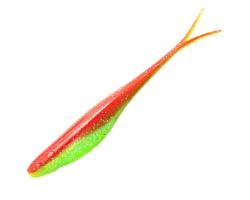 Плавающий силикон ZMAN Scented Jerk Shadz 4" 5pc #Nuked Chicken Glow (SJS4-241PK5)