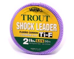 Флюрокарбон Varivas Trout Shock Leader Ti-F 30m #0.5 2lb 0.117mm (VA 925990)
