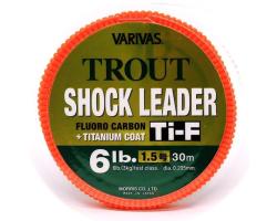 Флюрокарбон Varivas Trout Shock Leader Ti-F 30m #1.5 5lb 0.205mm (VA 925995)