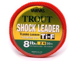 Флюрокарбон Varivas Trout Shock Leader Ti-F 30m #2.0 8lb 0.235mm (VA 925996)