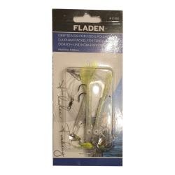 Морський монтаж Fladen Deep Sea Rig 3 hooks 1/0 with lumi tube (17-2910)