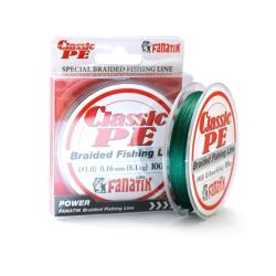 Шнур плетеный FANATIK Classik PE X4 100 m (#1.0) 0.16 mm 8.1kg GREEN