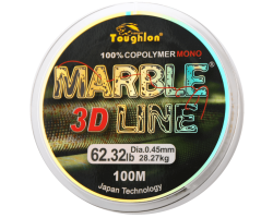 Волосінь TOUGHLON Marble 3D Line Green 100м. 0,16 (5,32кг.)