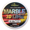 Волосінь TOUGHLON Marble 3D Line Red 100м. 0,25 (11,10кг.)