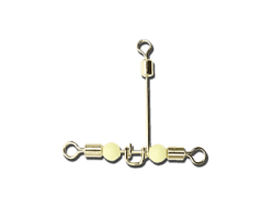 Вертлюг T-shape cross-line rolling swivel 1028 #1/0*1