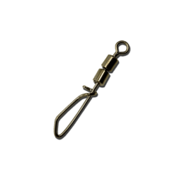 Вертлюг подвійний з застібкою Rolling swivel whith T-shape snap 1044 #4